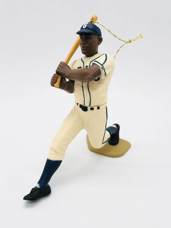 Mini adorno gris Buck Leonard Homestead adorno de Navidad de Pittsburgh MLB 1999 Foto 3 de 4