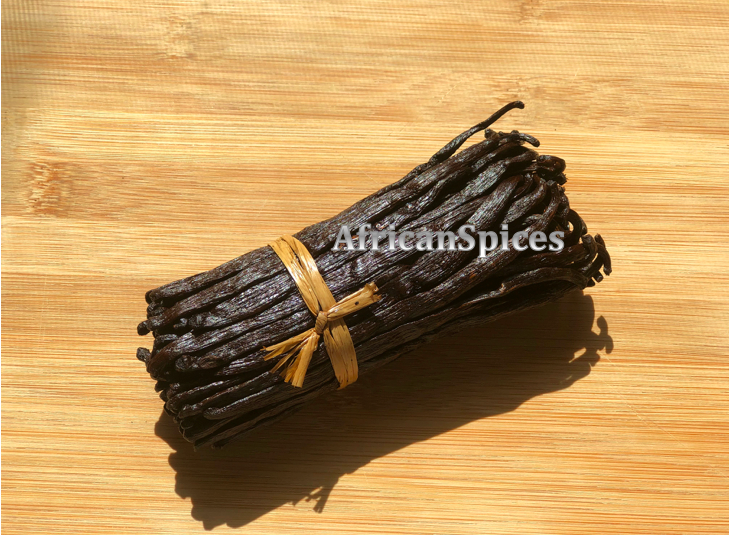 30 Gourmet Madagascar Bourbon Vanilla Beans – 3-4 Inches, Fairtrade, Fresh Till Dec 2025