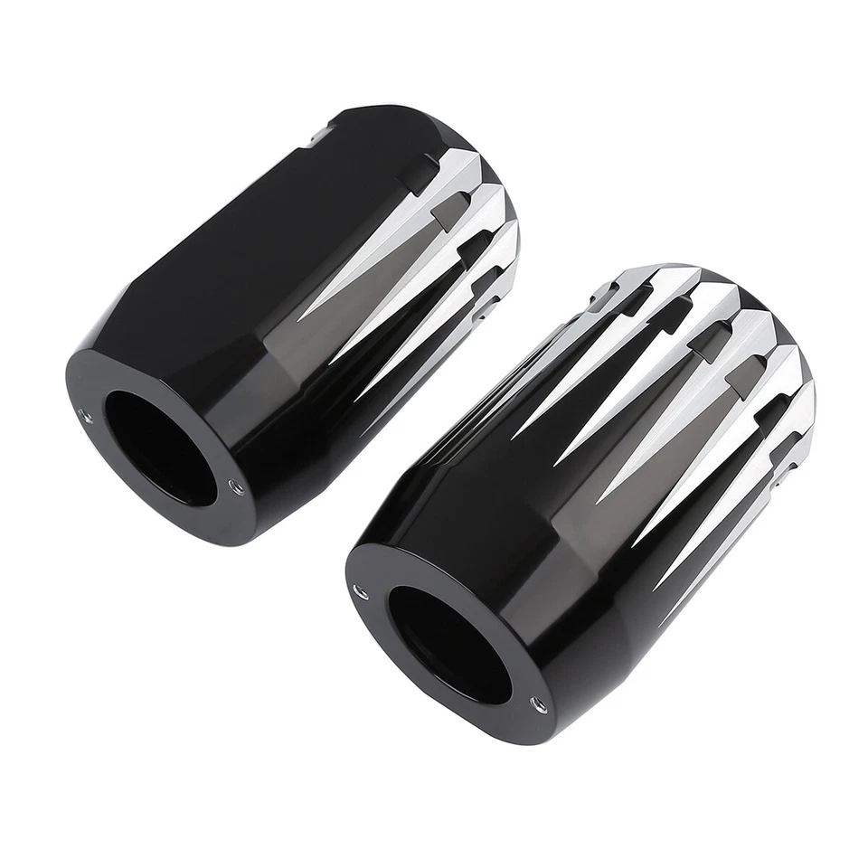Cubiertas deslizantes de horquilla superior aptas para Harley Touring Street Road Glide 1984-13 Foto 4 de 4