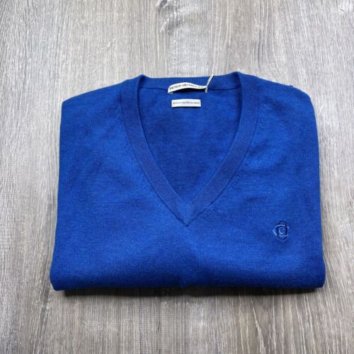 Peter Millar Crown Soft Cotton Cashmere Sweater Men’s XXL OAKMONT COUNTRY CLUB - Picture 1 of 10