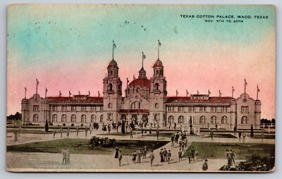 Texas Cotton Palace Waco Texas TX 1911 Postcard