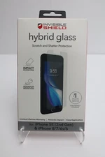 ZAGG Hybrid Glass iPhone SE 2nd Gen 6 6s 7 8 Invisible Shield Screen Protector