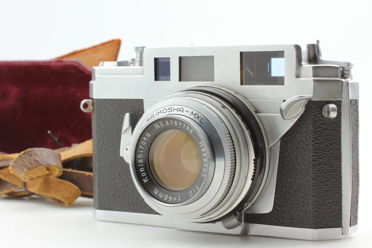 【希少】　Konica IIA コニカ　フィルムカメラ　Hexanon 48mm Konica IIIA Rangefinder Film Camera Hexanon 48mm F/2 from