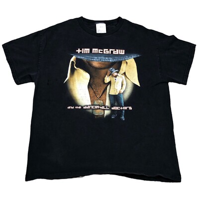 2002 Tim McGraw and the Dancehall Doctors Tour Shirt Adult Size