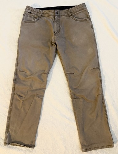 Kuhl Tactical Vintage Patina Dye Rydr Canvas Stretch Outdoor Work Pants 38x32