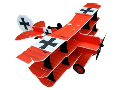 RC Factory Crack Fokker rot (Combo) / 890mm / C9283