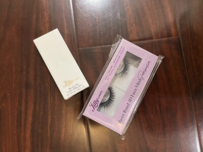 Lilly Lashes Persuasive Lashes and brush on lash adhesive NEW