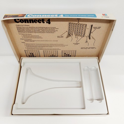 Vintage Games Connect 4 - 1976 Classic Family Strategy Game Complete Retro - Picture 16 of 19