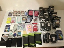 Giant Wholesale Lot Of 83 Cell Phone Cases iPhone 5 6 Verizon Android Maxx etc.