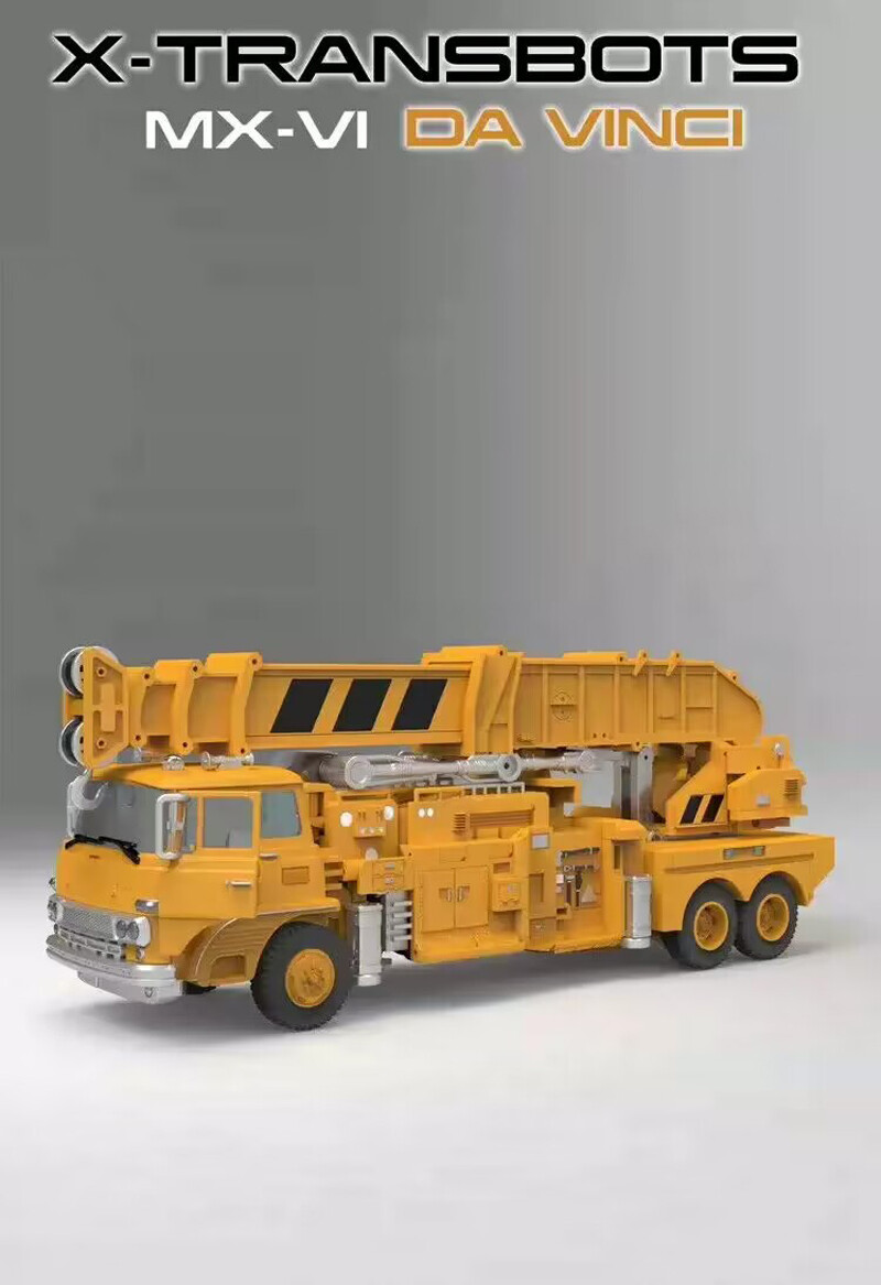 Transformable Toys X-Transbots MX-VI DA VINCI Grapple Action