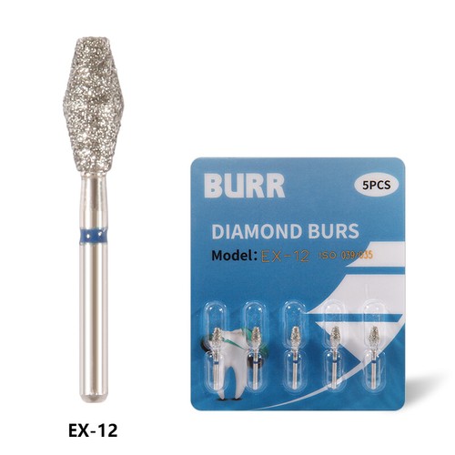 Dental Diamond/Tungsten Carbide Polishing Burs FG for High Speed Handpiece - Picture 293 of 397