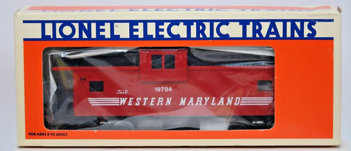 ✅Lionel 6-19704 Nuevo Western Maryland Visión Extendida Caboose con Humo y Luz