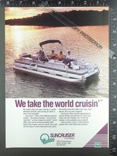1991 ADVERTISEMENT for Sea Nymph Suncruiser sunfish pontoon boat