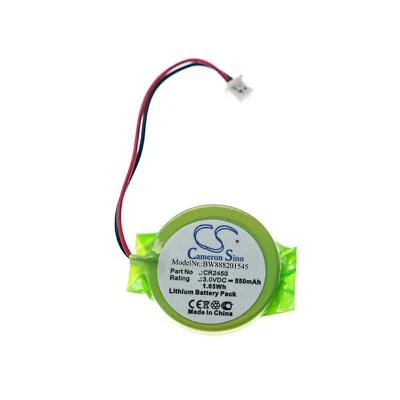 VHBW Batterie remplace Panasonic CR2450, AFPX-BATT 550mAh 3V Li-ion