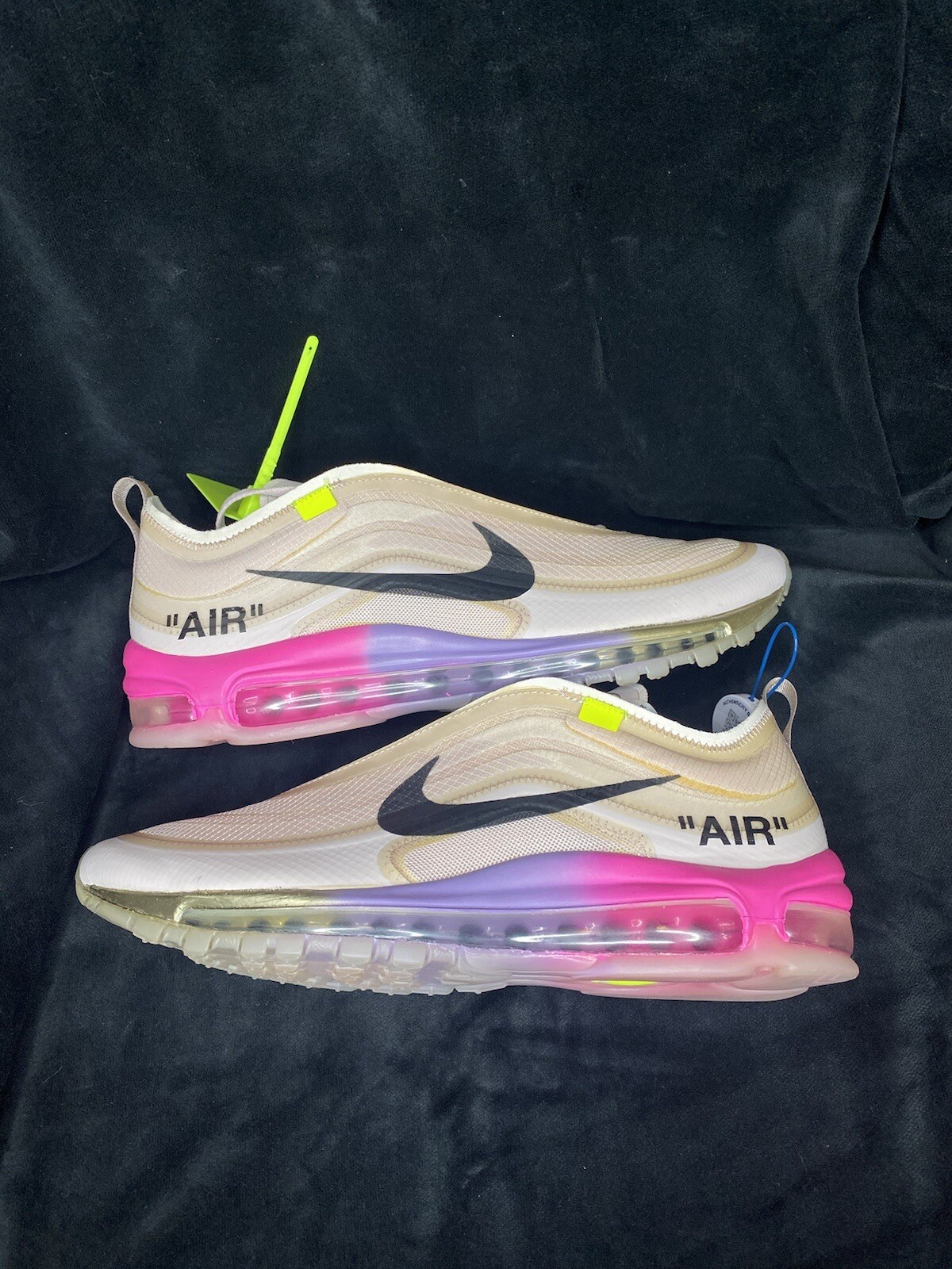 OFF WHITE X NIKE Taglia 10 5 Nike Air Max 97 OG x Serena Williams x BIANCO SPORCO Queen 2018