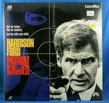 Patriot Games - LASERDISC - Harrison Ford - Anne Archer - James Earl Jones NEW 