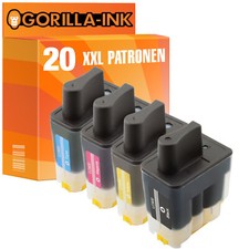 20 Patronen XL für Brother LC-900 DCP-105 C DCP-110 C DCP-115 C DCP-116 C