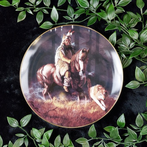 Franklin - Spirit of the Timber Mist by Hermon Adams - Limited Edition Mint Plate