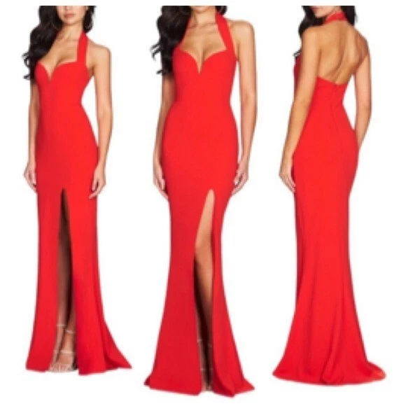 Nookie madonna gown clearance red