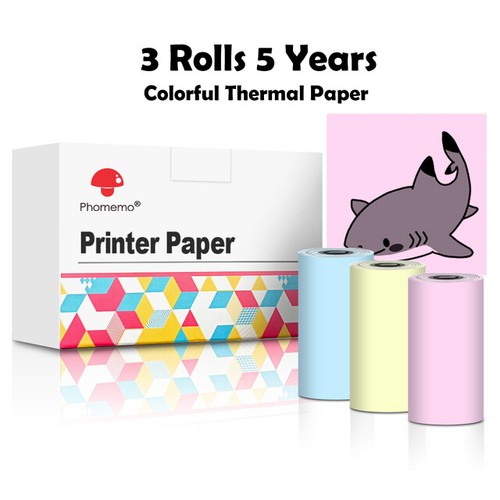 Phomemo Sticker Printer- T02 Mini Printer Sticker Maker Inkless Printer Portable - Picture 21 of 22