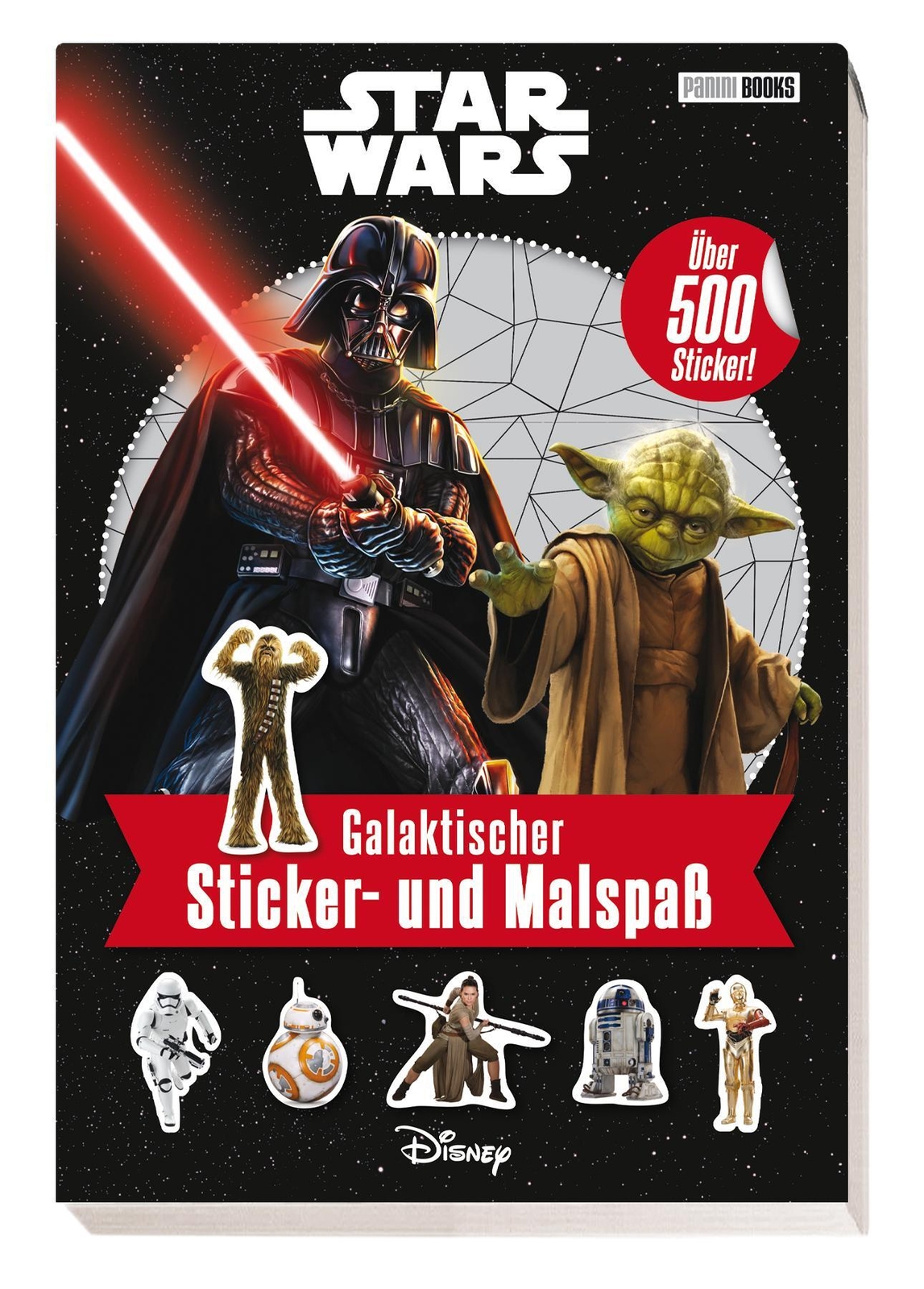 Thumbnail - Star Wars: Galaktischer Stickr- Und Malspaß | Panini | Über 500 Stickr