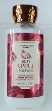 Bath  Body Works Ruby Apple  Rosewood Body Lotion 8 fl oz - New 