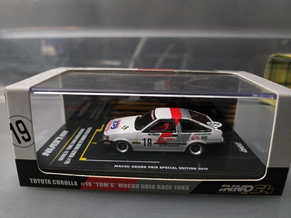 Inno64 Toyota Corolla AE86 Levin #19 Macau Guia Race 1983 - N Tachi Special
