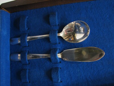Holmes & Edwards Inlaid Youth Silverplate Flatware Set 47 pcs w