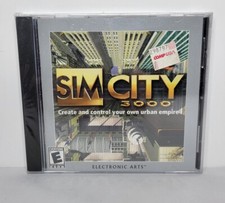 Sim City 3000 PC Game CD Factory Sealed - Vintage
