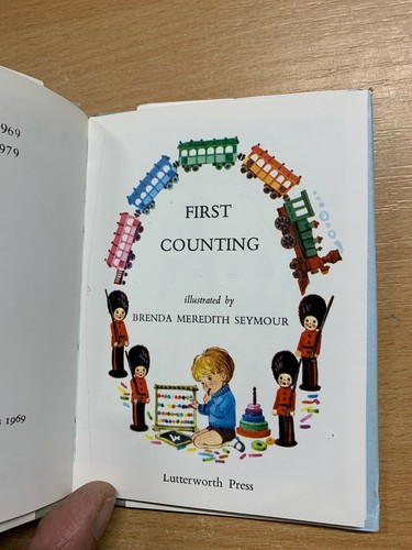 1979 "FIRST COUNTING" BRENDA MEREDITH SEYMOUR TINY HARDBACK BOOK (LL) - Picture 5 of 9
