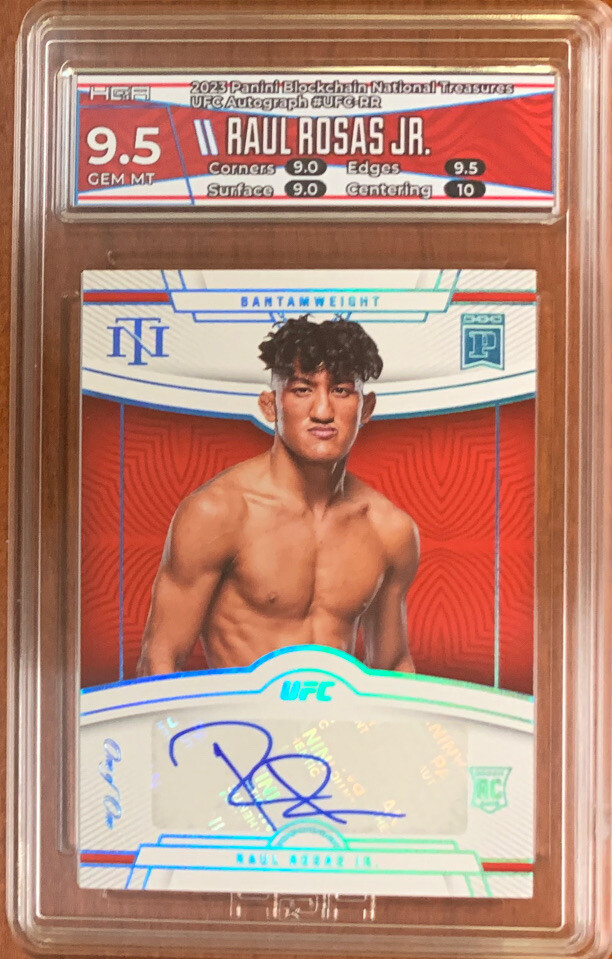 Raul Rosas Jr. National Treasures 1/1 Graded 9.5 | eBay