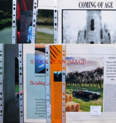 CATERHAM 7 'Warrior 16V' Pinto Engine 1991 Article/Report 4-Sided Cutting 713/40