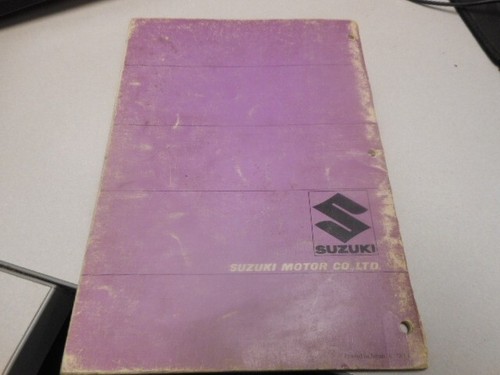 Suzuki Factory Owners Service Manual Model TM75 - 第 3/7 張圖片