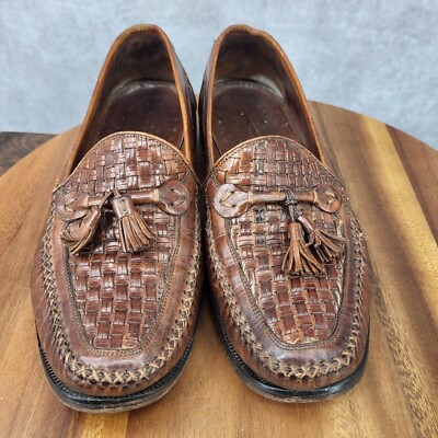 Johnston & Murphy Domani Loafers Men 9.5 Brown Leather  display picture 1