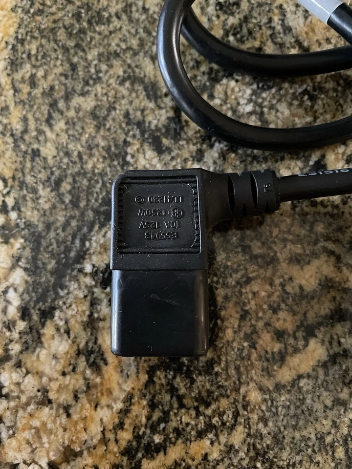 6FT AC Power Cord Cable Universal Replacement For Xbox PSU Monitor PC LOT - Image 3 of 4