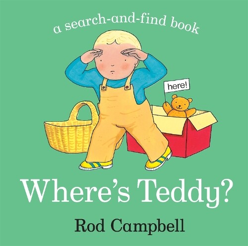 Rod Campbell Where's Teddy? (Libro di cartone)