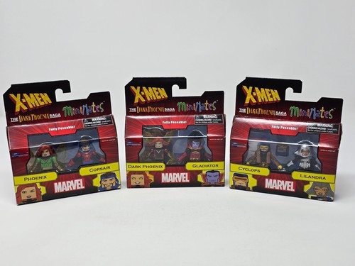 Marvel Minimates X-Men: Dark Phoenix Saga Full 6 Figure Set Diamond Select NEW!