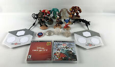 Disney Infinity Lot PS3 2.0 3.0 - 2 Games 15 Figures 2 Platforms Mickey Iron Man