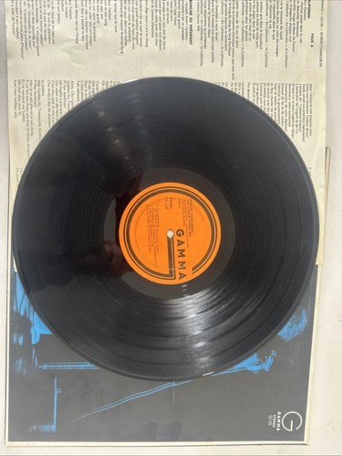 Robert Charlebois ~ Louise Forestier Prog LP Gamma Textured Cover ~ Lyric Insert - Picture 3 of 4