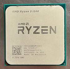 AMD Ryzen R3 1200 4-core 4-thread 8MB 65W 3.10GHz AM4 CPU processor