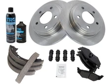 For 1995 Chrysler New Yorker Brake Pad Rotor Shoe Drum Kit Rear 34971YMDH