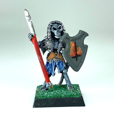 Gepanzerter Untoter Skelettkrieger - Zitadelle Warhammer Fantasy Metall X3254