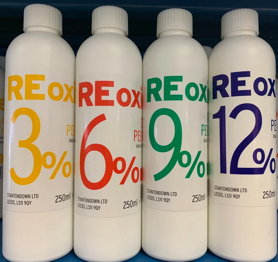 EXCEL SALON CREME PEROXIDE DEVELOPER SMALL 250ML 3% 6% 9% 12% - FREE P&P