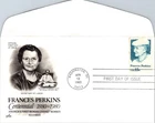 S09-6326, FRANCES PERKINS, ARTCRAFT FDC