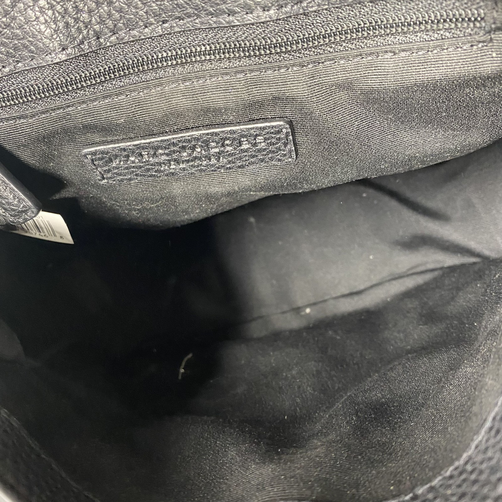 Marc Jacobs Black Solid Pebbled Leather Magnetic … - image 5