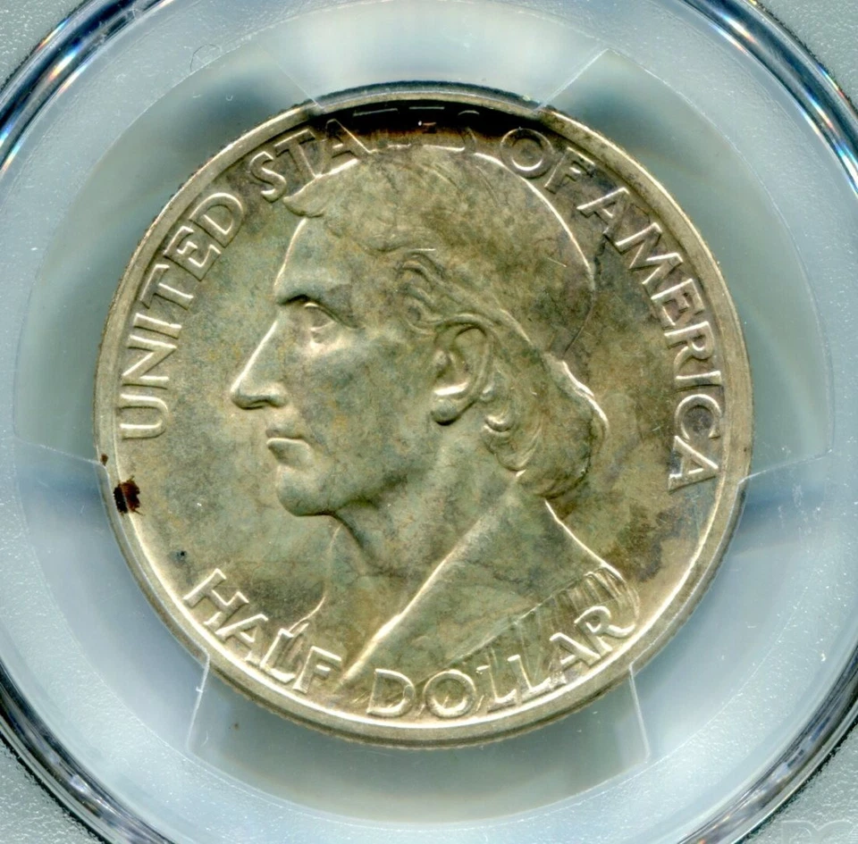 1937-D Boone Commemorative Half graded MS64 by PCGS - Image 3 of 4