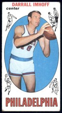 1969-70 Topps #4 Darrall Imhoff
