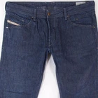 Mens Diesel BELTHER 0088Z Slim Straight Blue Jeans W36 L34