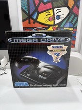 Sega Mega Drive Console Boxed PAL with Sonic the Hedgehog
