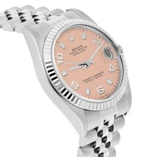 Rolex Datejust 31mm 68274 Salmon Dial Stainless Steel Watch W/G Bezel Circa -... 3